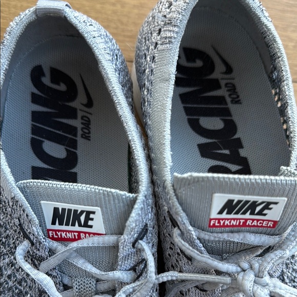 Nike Flyknit Racer shoes - Gray/red - Picture 3 of 5